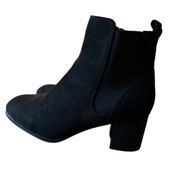Dream Pairs Black Booties Size 8 - Picture 1 of 10
